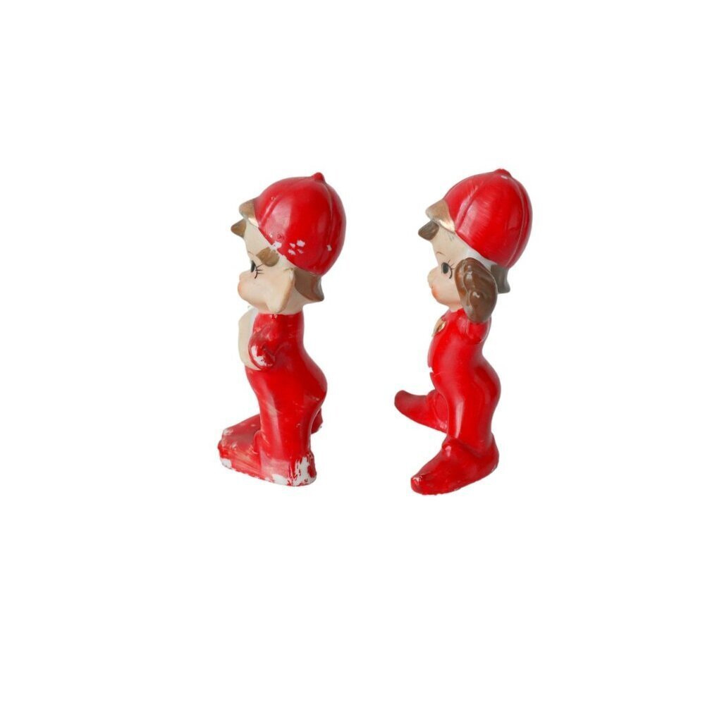 2 Vintage HTF Pixies Baseball Players Pixies Baseball Bat & Glove Japan - Picture 6 of 8